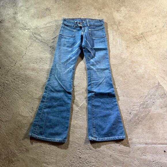 Vintage VTG Y2K Von Dutch Bell Bottom Flare Jeans - Picture 4 of 8